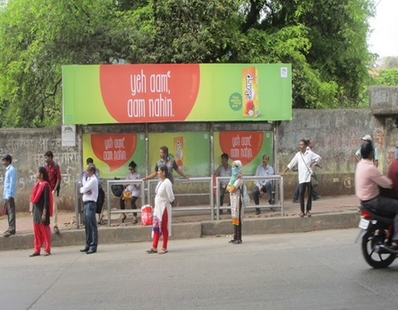 Best OOH Ad agency in Mumbai, Bus Shelter Hoardings Rates in Gandhi Nagar Bus Stop Mumbai